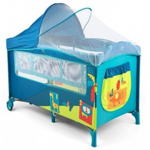 Cestovná postieľka Milly Mally Mirage Deluxe, Jungle